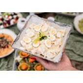 Salată de cartofi cu ouă de prepeliță